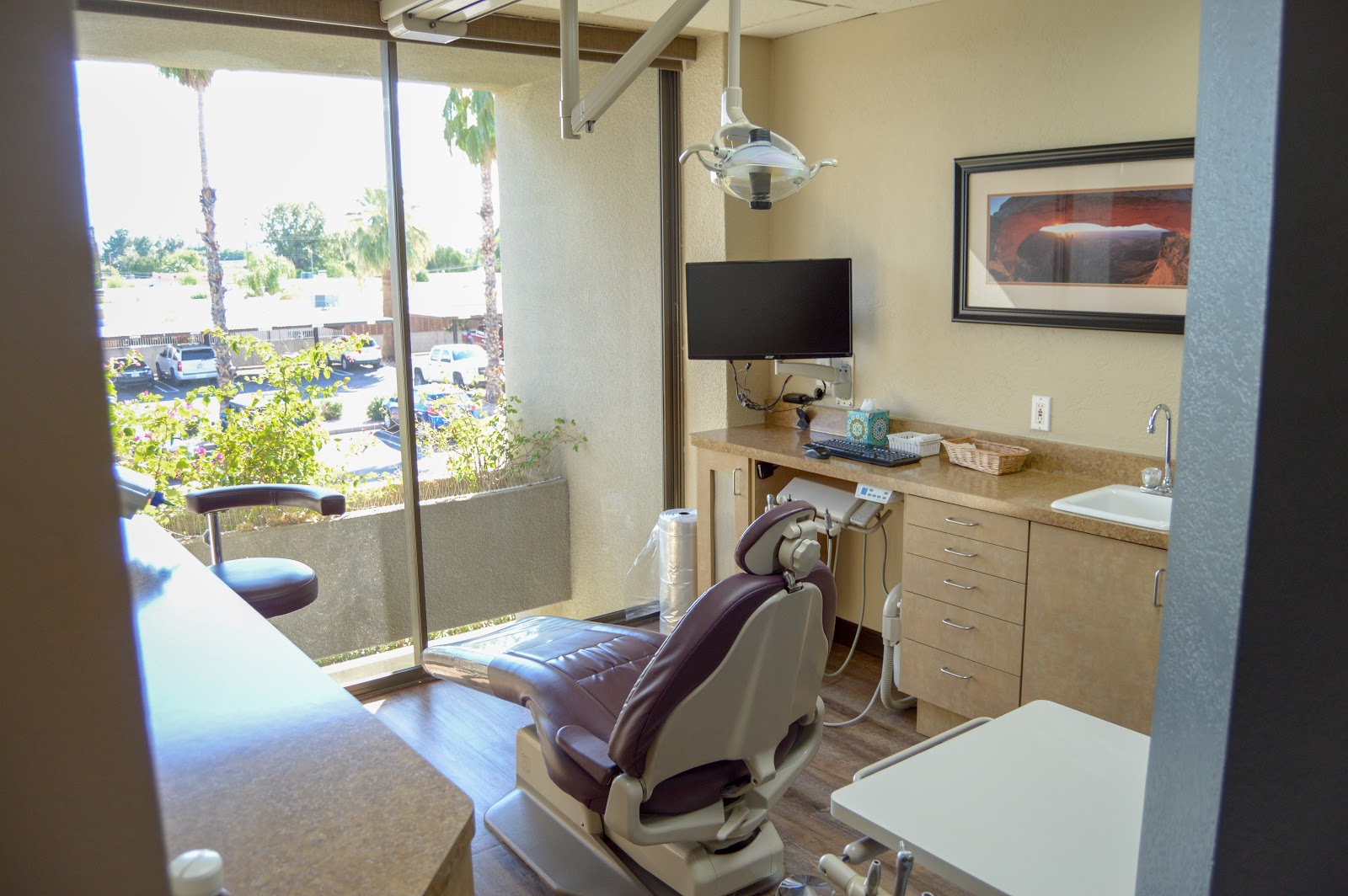 Inside the Biltmore Commons Dental Care office